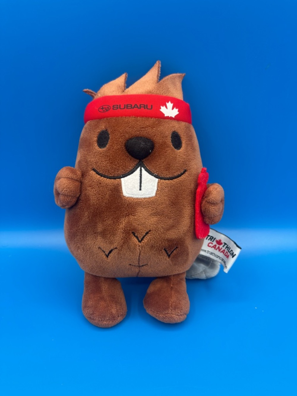 Triathlon Canada Subaru Beaver Plush Stuffed Animal 7.5’’ Northern Gifts